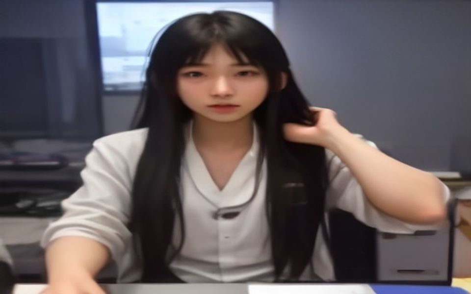 omegle 陌生人视频聊天平台界面示意图，暖橙色调背景下两个用户通过摄像头进行随机视频通话，画面呈现出网络安全警示氛围